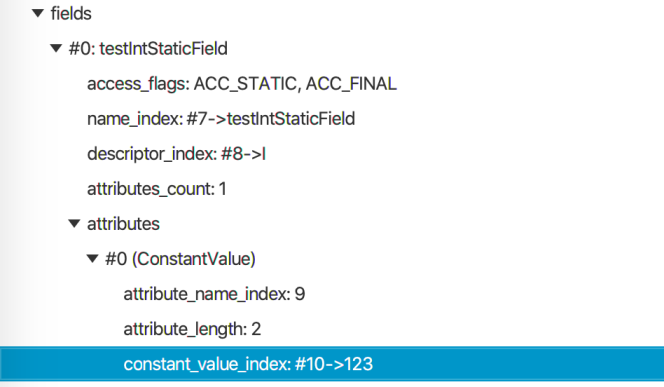 ConstantValue_attribute属性